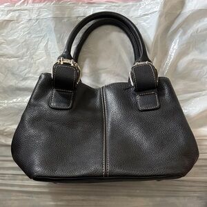 Coach Black Leather Satchel